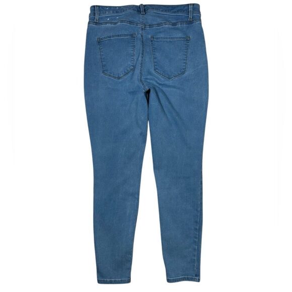 Talbots Light Blue Stretchy Ankle Jegging Denim Jeans - Picture 5 of 6